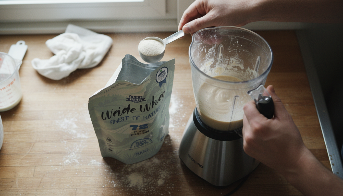 Weide Whey mit Phospholipiden aus nur 1 Zutat